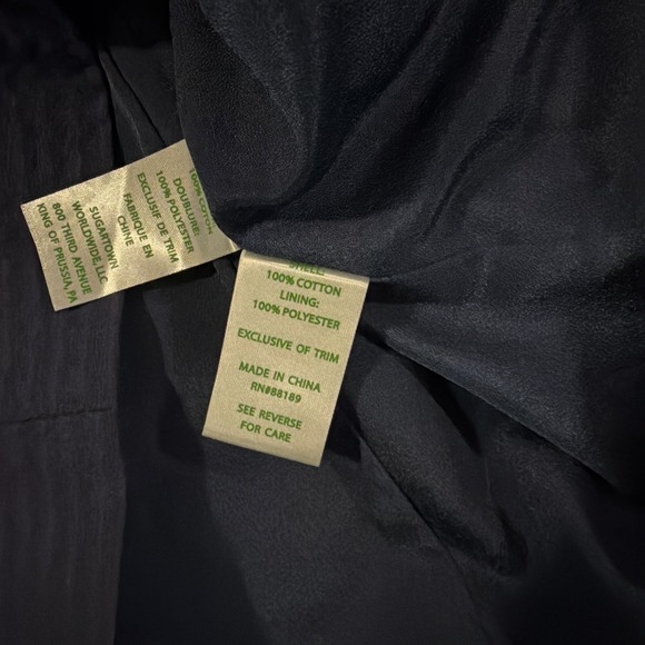 Lily Pulitzer Trista Shift Dress Size 0 Navy Blue/Gold Trim Lace-Up Neck - New - Picture 4 of 11